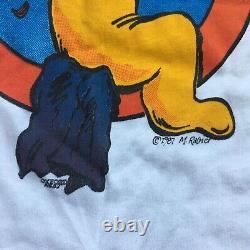 Grateful Slug Shirt Vtg 1987 Dead UC Santa Cruz Banana Slugs 80s Graphic sz L