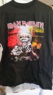 IRON MAIDEN 1993 A Real Dead One licensed promo shirt vintage XL Z-Rock RARE