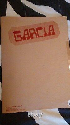 Jerry Garcia Songbook For Garcia Original Vintage Rare Grateful Dead Collectors