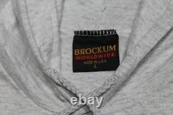 L NOS vtg 90s 1993 GRATEFUL DEAD hoodie L/S t shirt BROCKUM
