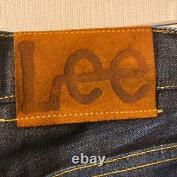 Lee 101Z Original Denim Pants Color Indigo 40s Vintage Men's Bottom Dead Stock