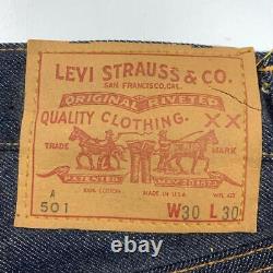 Levi's 501 Big E Type A Original Vintage Dead Stock Made in 1969, mark 6 Rare