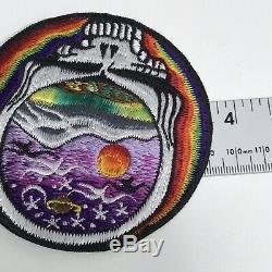 Lot Of 3 Vintage Grateful Dead Patches Skull Dancing Bear Ranibow Yin Yang