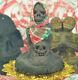 Magic PRAI Dead Ghost Occult thai Khmer magic Rich wealth Gambling buddha Amulet