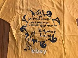 NEW Vintage Grateful Dead Box of Rain Shirt Concert L 70s Single Stitch NOS