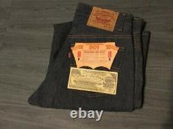 NWT New Vintage Original 1987 Levis 501 Button Fly 30x33 Dead Stock