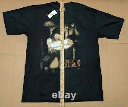 NWT Vintage 90s Desperado Movie T Shirt 1995 Black Sz XL 48 DEAD STOCK ORIGINAL