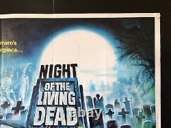 Night of the Living Dead (1980) Original/Vintage Movie Poster on 40 x 30 -NM