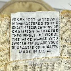 Nike Daybreak Original Vintage 1970s Beige Orange Size US 12.5 Dead Stock