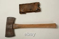 Norlund Saddle Cruiser (G2L) Double Bit Hatchet Axe withBeat Up Leather Cover