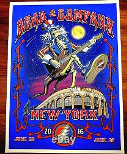 OFFICIAL DEAD &CO Tour Poster NY 06/25-26/2016 VINTAGE