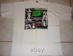 ORGY OF THE DEAD Rare Original Vtg 80's shirt XL Ed Wood