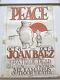 Original 1966 Grateful Dead W Joan Baez Vintage Poster Peace Pooh Mouse Studios