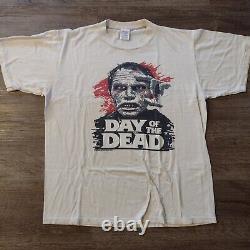 Original DAY OF THE DEAD Bub shirt 1985 Island Ent. LARGE vtg 80's horror