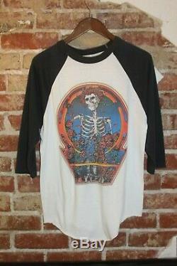 Original Vintage Grateful Dead Shirt From The 1985 Fall / Winter Tour