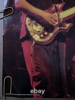 Original Vintage Poster Grateful Dead on stage music memorabilia poster 1986