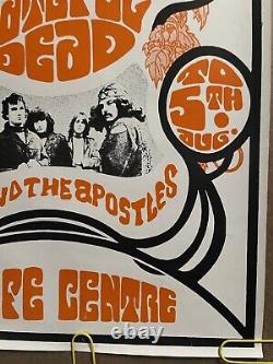 Original Vintage Poster Jefferson Airplane and Grateful Dead Concert REPRINT