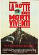 Original Vintage Poster Night of the Living Dead George Romero Horror Zombie 90s