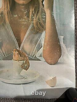 Original Vintage Poster the eggcident naked woman dead chicken Headshop Pin Up