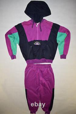 Puma Trainings Anzug Track Jump Suit Track Top Kapuze Vintage Deadstock 6 M NEU
