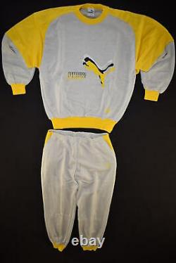 Puma Trainings Anzug Track Jump Suit Track Top Pullover Vintage Deadstock 7 L N