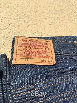 RARE! Lot Of 3! Levi's 1984 & 1987 Vintage 501 Dead Stock NOS Made In USA Denim
