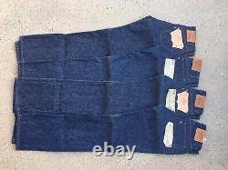 RARE! Lot Of 4! Levi's 1984 & 1987 Vintage 501 Dead Stock NOS Made In USA Denim
