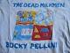 RARE ORIGINAL VINTAGE 1987 DEAD MILKMEN T Shirt BUCKY FELLINI PUNK ROCK INDIE