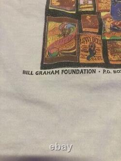 RARE Vintage 1988 Bill Graham Foundation Grateful Dead NYE Shirt