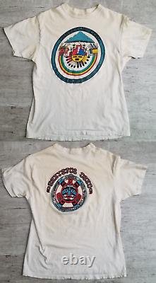 RARE Vintage 80's GRATEFUL DEAD T Shirt David Lundquist Eagle Eye Studios S/M