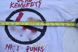 RARE Vintage Dead Kennedys Punks F Off Original T-Shirt Medium M Screen Stars