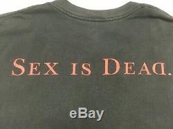 RARE Vintage Marilyn Manson Sex is Dead XL T Shirt 24x30.5 Original WINTERLAND