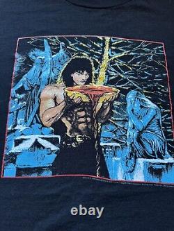 RARE Vintage THE CROW T Shirt XL 1994 Dead Time Single Stitch Grail