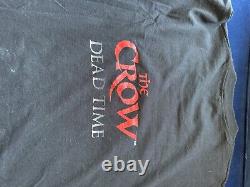 RARE Vintage THE CROW T Shirt XL 1994 Dead Time Single Stitch Grail