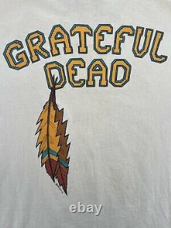 RARE XL Vintage 1990 Grateful Dead GDM Native American Chief Shirt