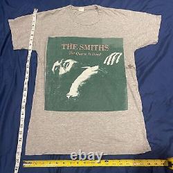 Rare Original Vintage 1980s The Smiths The Queen Is Dead Concert T-shirt Size L