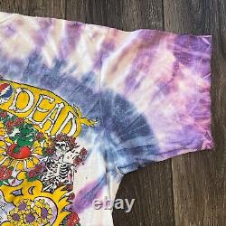 Rare VINTAGE 1994 GRATEFUL DEAD FALL TOUR T SHIRT Halloween Size XL Tie Dye