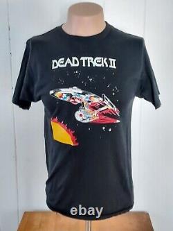 Rare Vintage Greatful Dead Star Trek Concert T-Shirt Size Large