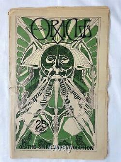 Rare Vintage San Francisco Oracle Newspaper Psychedelia Vol. 1 No. 4 Grateful Dead