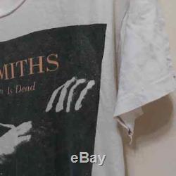 Rare Vtg 1986 THE SMITHS T Shirt The Queen Is Dead Tour Concert Sz M morrissey
