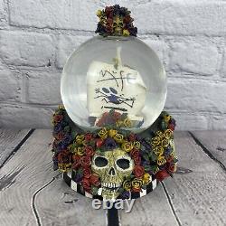 Stanley Mouse Grateful Dead Vandor Snow Water Globe Skull Roses Vintage 2000s