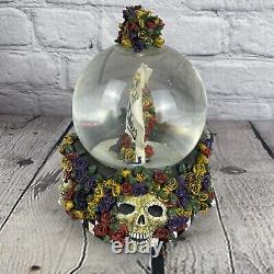 Stanley Mouse Grateful Dead Vandor Snow Water Globe Skull Roses Vintage 2000s