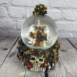 Stanley Mouse Grateful Dead Vandor Snow Water Globe Skull Roses Vintage 2000s