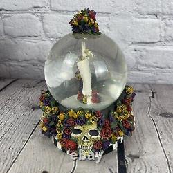 Stanley Mouse Grateful Dead Vandor Snow Water Globe Skull Roses Vintage 2000s