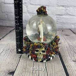 Stanley Mouse Grateful Dead Vandor Snow Water Globe Skull Roses Vintage 2000s