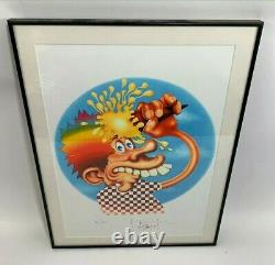 Stanley Mouse Ice Cream Kid Giclee Print 17 x 23 Signed LE/100 Grateful Dead