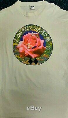 TRUE VINTAGE 1980's Grateful Dead T shirt No reprint authentic XL LONG SLEEVE