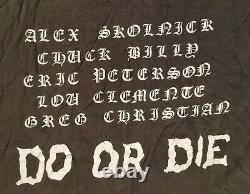 TestAmenT 1987 Do or Die Vtg tour shirt. NOT a reprint. First Tour is Deadly