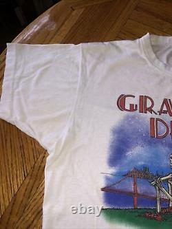 VINTAGE 1981 GRATEFUL DEAD T-Shirt 40 year old Tee EXCELLENT! Dead Set Album