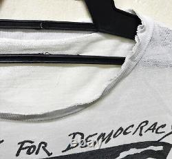 VINTAGE 80's DEAD KENNEDYS BEDTIME FOR DEMOCRACY PUNK ROCK HARDCORE T-SHIRT